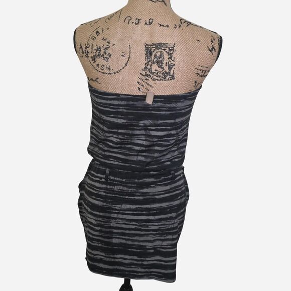 Y2K Monaco Floral & Stripes Mini Dress - Size Large (L - Picture 3 of 5